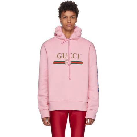 gucci dragon hoodie pink|Gucci Gucci Pink Dragon Embroidered Hoodie .